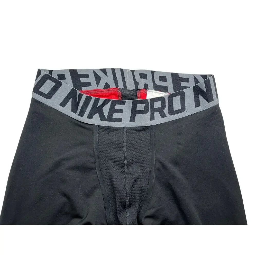 4-89 NIKE PRO Men's Dri-Fit Combat Tights Base Layer Black XL